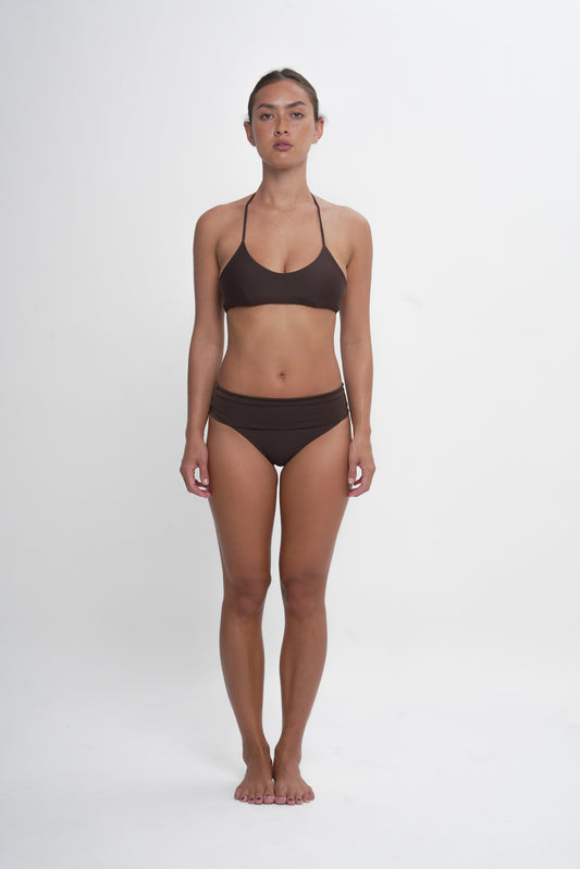 Salt Bikini Brief - Chocolate