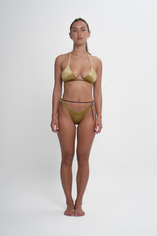 Hyde Triangle String Top - Gold