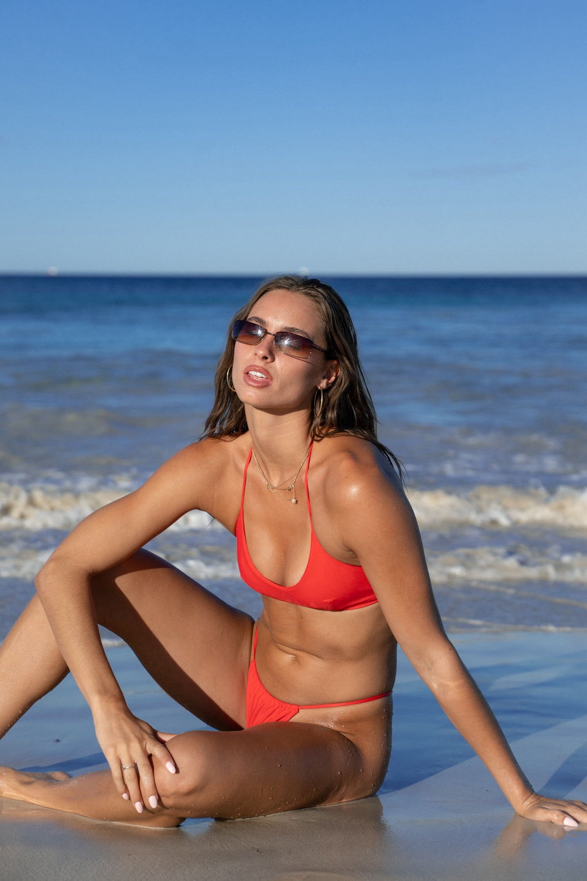 Lola Halter Top - Poppy