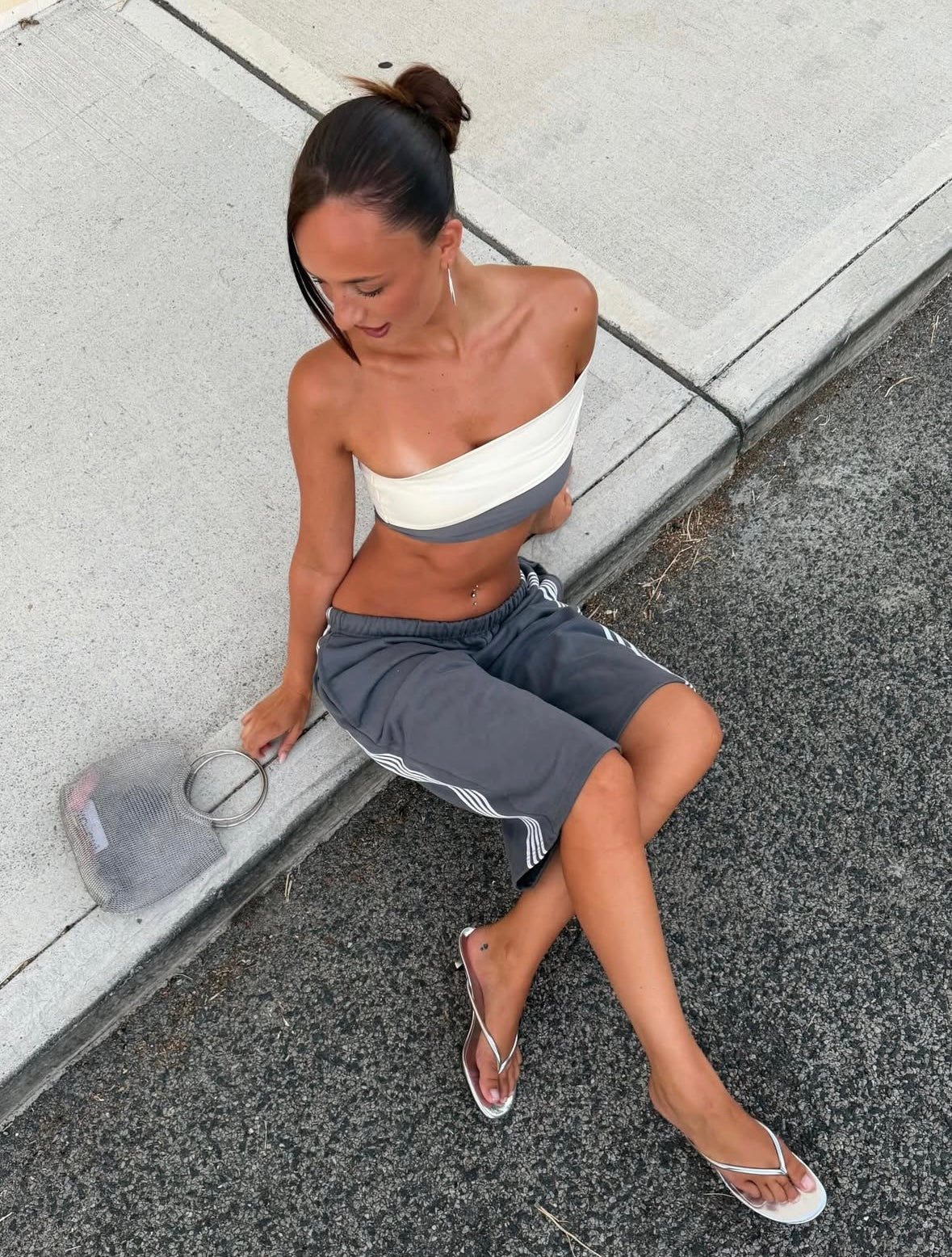 Salt One Shoulder Bandeau