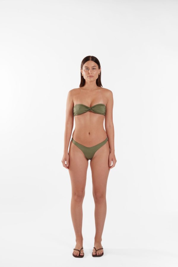 Bel Bikini Brief - Khaki